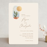 "Essence" - Wedding Invitations in Ivory by Laura Bolter - Front
