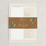 "Essence" - Wedding Invitations in Ivory by Laura Bolter - Assembled