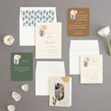 "Essence" - Wedding Invitations in Ivory by Laura Bolter - Invitation Suite