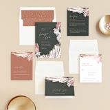 "lush romance" - Wedding Invitations in Palm by Robin Ott - Invitation Suite