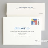 "Modern Muse" - Wedding Invitations in Bright by Rebecca Daublin - FREE Recipient Addressing