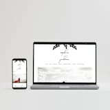 "Kindly Join Us" - Wedding Invitations in Pearl by Laura Hamm - FREE Wedding Website