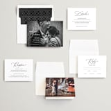 "Kindly Join Us" - Wedding Invitations in Pearl by Laura Hamm - Invitation Suite