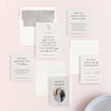 "Apropos" - Wedding Invitations in Au Lait by Design Lotus - Invitation Suite
