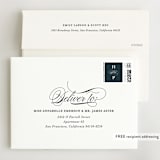 "Traditional" - Wedding Invitations in Navy by lena barakat - FREE Recipient Addressing