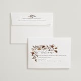 "Autumn Stroll" - Wedding Invitations in Moody by Erin German - FREE Recipient Addressing
