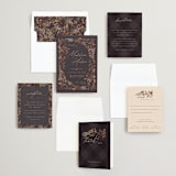 "Autumn Stroll" - Wedding Invitations in Moody by Erin German - Invitation Suite
