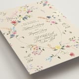 "whimsey floral" - Wedding Invitations in English Garden by Phrosné Barwood - Detail