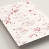 "whimsey floral" - Wedding Invitations in Vegas Mint by Phrosné Barwood - Detail
