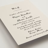 "simple monogram" - Wedding Invitations in Lace by Cass Loh - Detail
