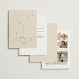 "The Swan" - Wedding Invitations in Buttercream by Helena Vitto - Back of Card Options