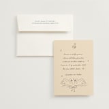 "The Swan" - Wedding Invitations in Dream by Helena Vitto - Invitation with Envelope