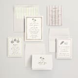 "Alento" - Wedding Invitations in Mauve by Pati Cascino - Invitation Suite