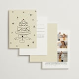 "Modern Love" - Wedding Invitations in Champagne by Helena Vitto - Back of Card Options