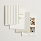"monogram edit" - Wedding Invitations in Sandstone by Sara Hicks Malone - Back of Card Options