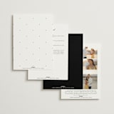"Tuscany" - Wedding Invitations in Ink by Blustery August - Back of Card Options