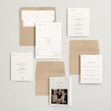 "Tuscany" - Wedding Invitations in Ink by Blustery August - Invitation Suite