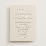"Let's Say I Do" - Wedding Invitations in Ivory by Petra Kern - Front