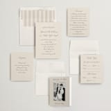 "Let's Say I Do" - Wedding Invitations in Ivory by Petra Kern - Invitation Suite
