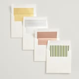 "Perriand" - Wedding Invitations in Moss by Megan Davis - Envelope Liner Options