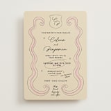 "Modern Fairy Tale" - Wedding Invitations in Linen by Helena Vitto - Front
