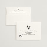 "Bold and Demure" - Wedding Invitations in Amaro by Claire - FREE Recipient Addressing