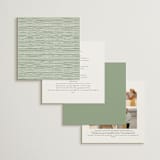 "Eternal Grace" - Wedding Invitations in Leaf by Sherley Ferreira - Back of Card Options