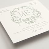 "Eternal Grace" - Wedding Invitations in Leaf by Sherley Ferreira - Detail