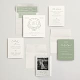 "Eternal Grace" - Wedding Invitations in Leaf by Sherley Ferreira - Invitation Suite