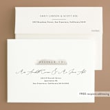 "ridge" - Wedding Invitations in Natural by Kate Ahn - FREE Recipient Addressing