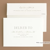 "oval" - Wedding Invitations in Natural by Leah Bisch - FREE Recipient Addressing