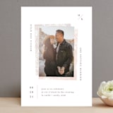 "engrained" - Wedding Invitations in Blossom by Robin Ott - Front
