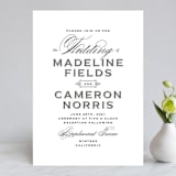 "Confection" - Wedding Invitations in Cloud by Jill Means - Front