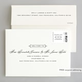 "Confection" - Wedding Invitations in Cloud by Jill Means - FREE Recipient Addressing