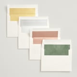 "Vining" - Wedding Invitations in Eucalyptus by Kristie Kern - Envelope Liner Options