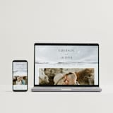 "Water's Edge" - Wedding Invitations in Cloud by Nicoletta Savod - FREE Wedding Website