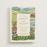"Farm and Field" - Wedding Invitations in Barn by Paper Sun Studio - Front
