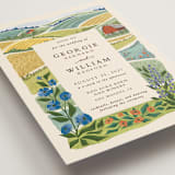 "Farm and Field" - Wedding Invitations in Grass by Paper Sun Studio - Detail