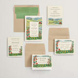 "Farm and Field" - Wedding Invitations in Barn by Paper Sun Studio - Invitation Suite
