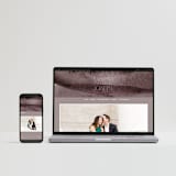"Layers" - Wedding Invitations in Truffle by Yaling Hou Suzuki - FREE Wedding Website