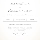 "Monogram Circle Stamp" - Wedding Invitations in Antique White by fatfatin - Close-Up