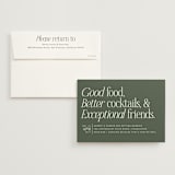 "Highlights" - Wedding Invitations in Forest by Jackie Crawford - Invitation with Envelope