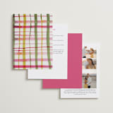 "Wild Roses" - Wedding Invitations in Bush by Sumak Studio - Back of Card Options