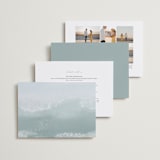 "Seaside" - Wedding Invitations in Seaglass by Rebecca Durflinger - Back of Card Options