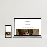 "Memo" - Wedding Invitations in Charcoal by Blustery August - FREE Wedding Website