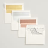 "Memo" - Wedding Invitations in Charcoal by Blustery August - Envelope Liner Options