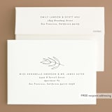 "Denali" - Wedding Invitations in Linen by Carly Reed Walker - FREE Recipient Addressing