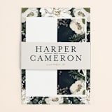 "Peonies & Berries" - Wedding Invitations in Winter White by Susan Moyal - Assembled
