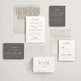 "Sacrament" - Wedding Invitations in Cloud by Heather Cairl - Invitation Suite