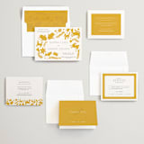 "Otomi" - Wedding Invitations in Sunshine by Shari Margolin - Invitation Suite
